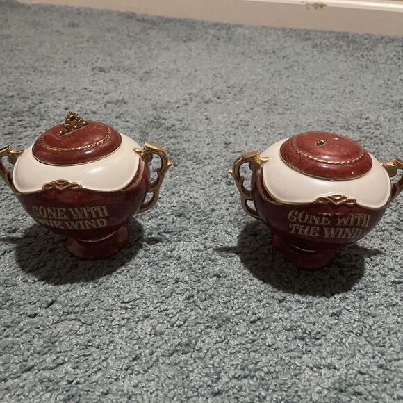 Ardleigh Elliot Gone With The Wind 2001 Rhett Scarlett Music Box Set Of 3 - Picture 5 of 7